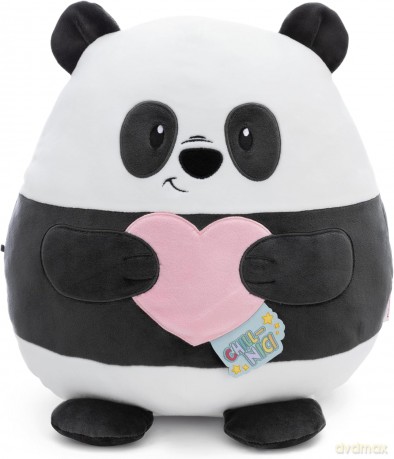NICI Poduszka Chill-NICI Panda z sercem 30cm