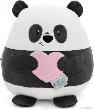 NICI Poduszka Chill-NICI Panda z sercem 30cm