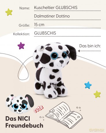 NICI Przytulanka Dalmatyńczyk Dottino 15cm