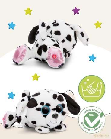 NICI Kuscheltier GLUBSCHIS Dalmatiner Dottino 25cm liegend