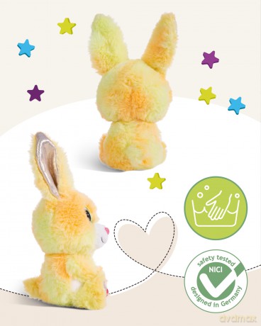 NICI Kuscheltier GLUBSCHIS Hase Mirabelle 15cm schlenkernd