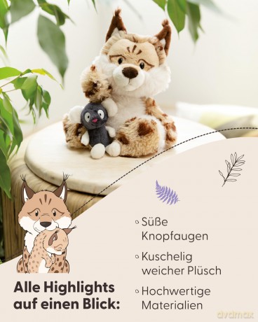 NICI Przytulanka Ryś Lyka 35cm