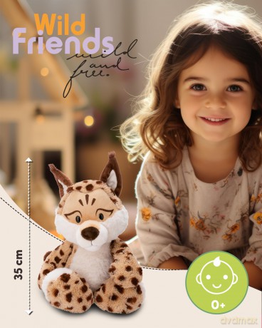NICI Przytulanka Ryś Lyka 35cm