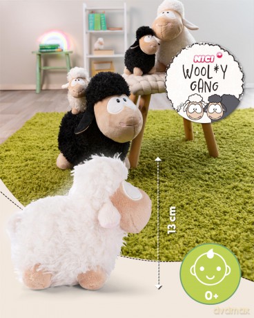 NICI Przytulanka Owca biała 13cm