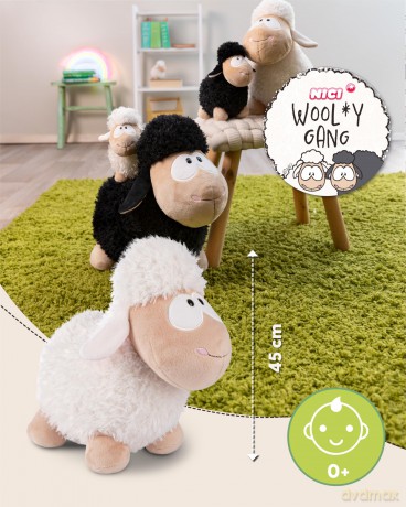 NICI Przytulanka Owca biała 45cm