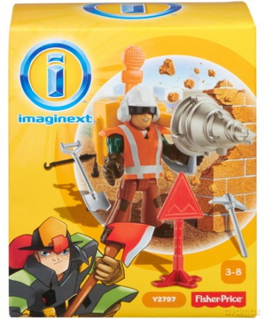 Mattel Fisher Price Imaginext Sluzby Miejskie Figurki Z Akcesoriami Y2795 WB8 [ZABAWKA]