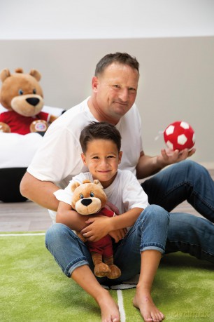 NICI Pluszowa piłka FC BAYERN MÜNCHEN 12cm