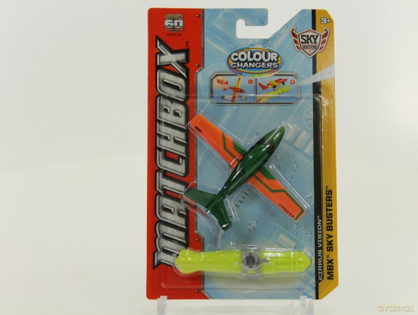 MATTEL MATCHBOX SAMOLOTY ZMIENIAJACE KOLOR Y9398 WB10 [ZABAWKA]