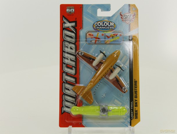 MATTEL MATCHBOX SAMOLOTY ZMIENIAJACE KOLOR Y9398 WB10 [ZABAWKA]