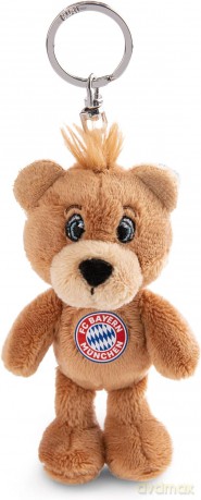 NICI wieszak/brelok na klucze FC BAYERN MÜNCHEN Miś Berni 10cm