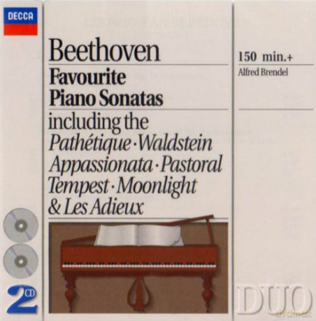 Duo Alfred Brendel: Favourite Piano Sonatas [2CD]