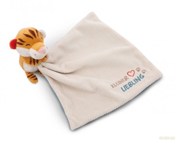 NICI Przytulanka pocieszyciel 22x22cm z pluszowym tygryskiem 12cm "Kleiner Liebling"