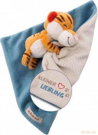 NICI Przytulanka pocieszyciel 22x22cm z pluszowym tygryskiem 12cm "Kleiner Liebling"