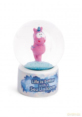 NICI Schüttelkugel Seepferdchen Laguna Rainbow 6,5cm