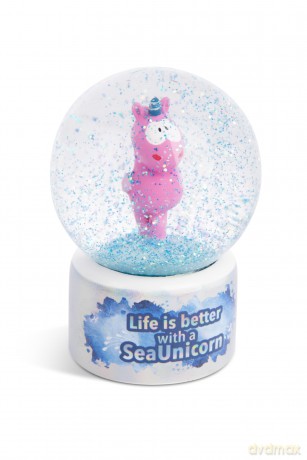 NICI Schüttelkugel Seepferdchen Laguna Rainbow 6,5cm