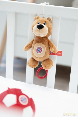 NICI Pozytywka FC BAYERN MÜNCHEN Miś Berni 18cm
