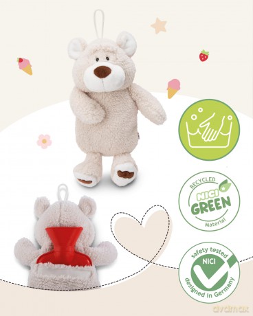 NICI Wärmflasche Bär Bendix 350ml 34cm