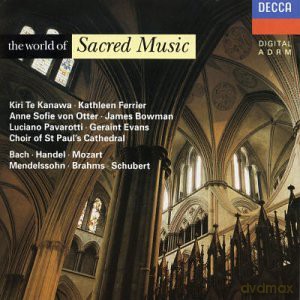 Pavarotti/Ferrier: Vari:World Of Sacred Music [CD]