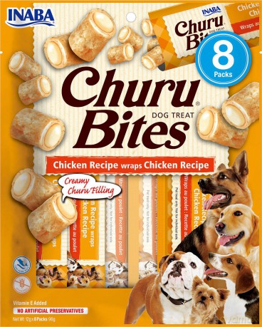 CHURU - Bites Chicken Wraps 8pcs- (675.5060)