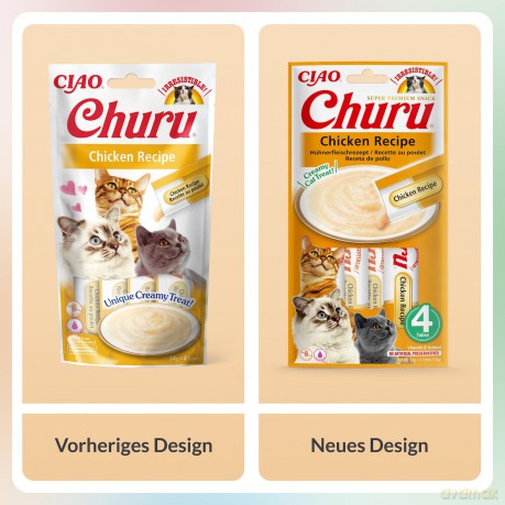 CHURU - Cat snack Chicken 4pcs- (798.5014)