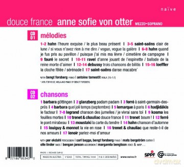 Anne Sofie Von Otter: Douce France [CD]