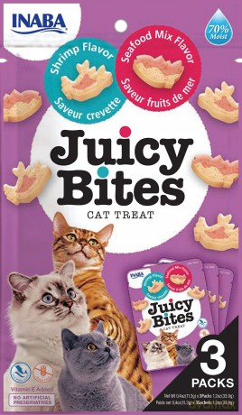CHURU - Juicy Bites Shrimp/Seafood 3pcs- (798.5116)