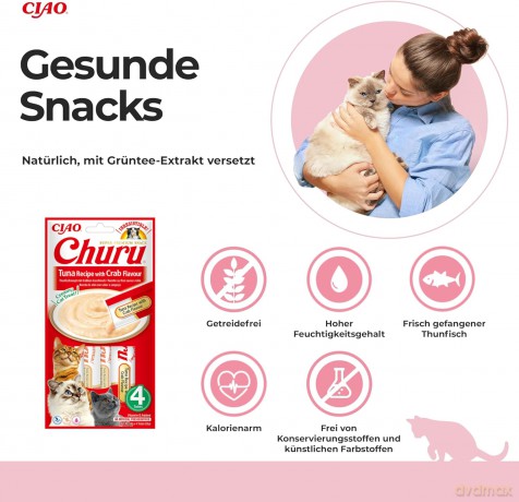 CHURU - Tuna Withcrab Flvour 4pcs- (798.5028)