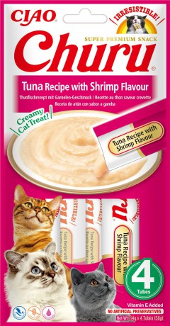 CHURU - With Tuna shrimp Flavour 4pcs- (798.5030)