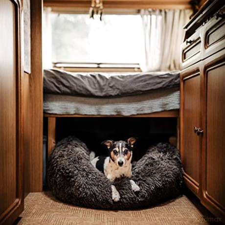 District70 - Fuzz Dog- and catbed, dark grey, Medium - (871720261392)