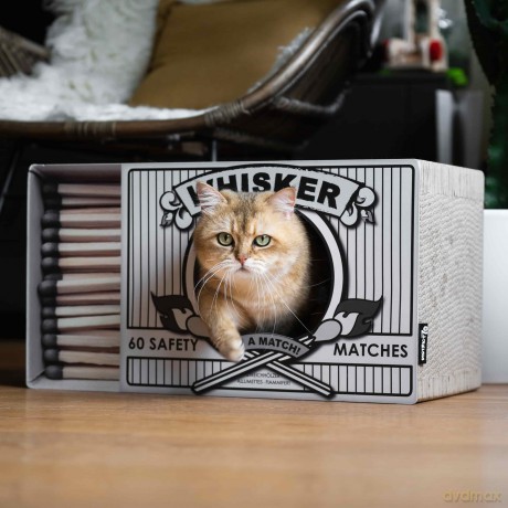 District70 - Whisker cat cave, white - (871720261651)