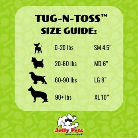 Jolly Pets - Tug-N-Toss 15cm Orange (Vanilla Smell) - (JOLL045C)