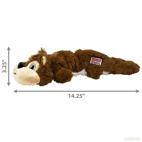 Kong - Kong Scrunch Knots Squirrel M/L - (KONGNKS13E)