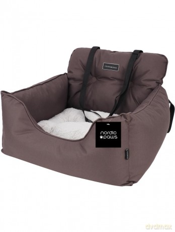 Fotelik samochodowy Nordic Paws - Car seat Luxury Brown Cozy - (697271866725)