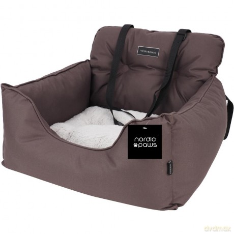 Fotelik samochodowy Nordic Paws - Car seat Luxury Brown Cozy - (697271866725)