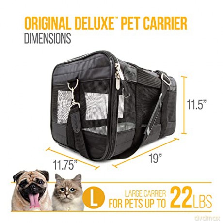 SHERPA - Deluxe Black L 48.2x29.8x29.2cm - (703.6620)