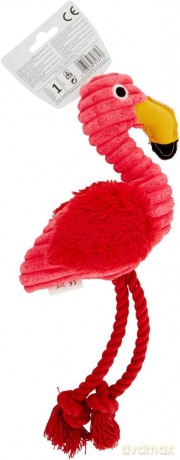 Vitakraft - Safari flamingo toy for dogs 30 cm - (31371)