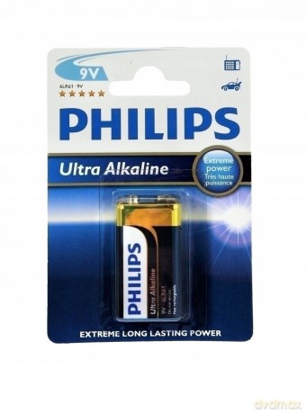 Bateria 6lr61 Philips Extremelife 9v 133 B/C