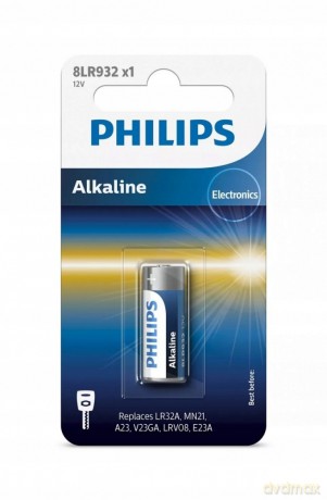 Bateria 8lr932 Philips Alkaline 12v B/C Philips Baterie 140730 Phi