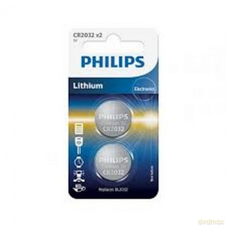 Bateria Guzikowa Philips 3v Op.2 Sztuki.