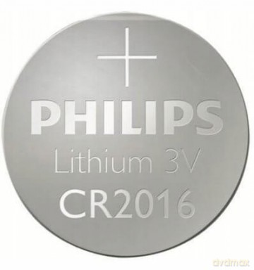 Bateria Guzikowa Philips Cr2016