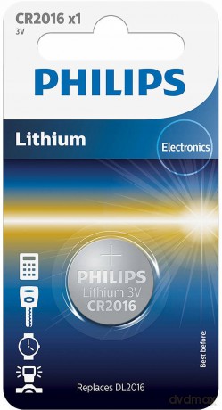 Bateria Guzikowa Philips Cr2016
