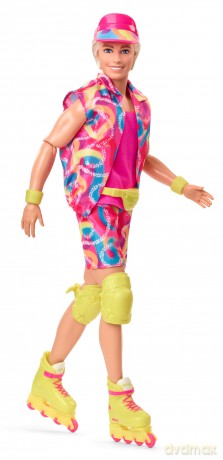 Ken HRF28 Barbie HRF28 Movie Ryan Gosling jako Ken na rolkach