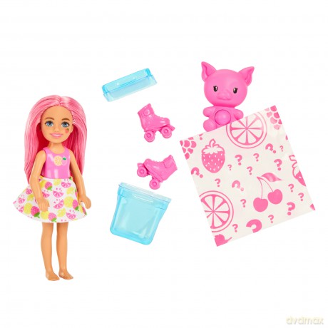 Barbie Pop Reveal Chelsea Lalka Seria Owocowy sok Asortyment HRK58