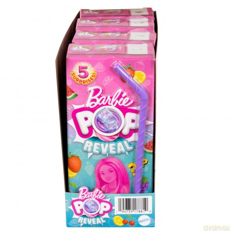 Barbie Pop Reveal Chelsea Lalka Seria Owocowy sok Asortyment HRK58