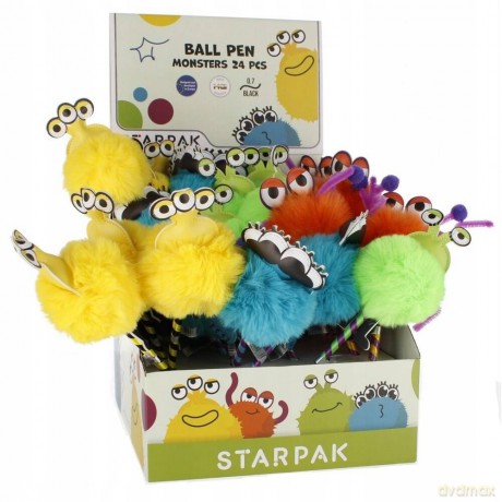 Długopis Zamykany Monster Display A 24 Starpak 513430