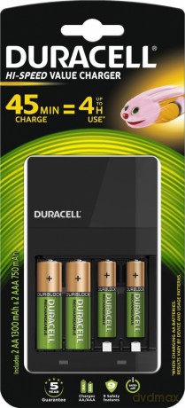 Ładowarka Do Baterii Caf14 z Akumulatorkami 2 2 Duracell Cef14 Dur