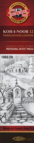 Ołówek H2 Gst Koh-I-Noor 1860 12 sztuk