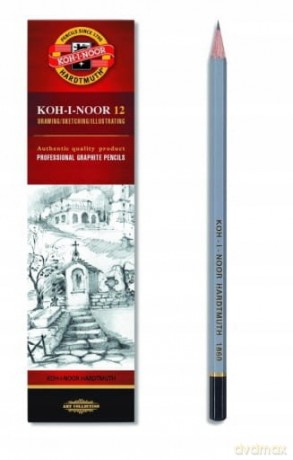 Ołówek H5 Koh-I-Nor 1860 12 sztuk