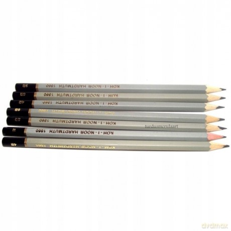 Ołówek H6 Gst Koh-I-Noor 1860 12 sztuk