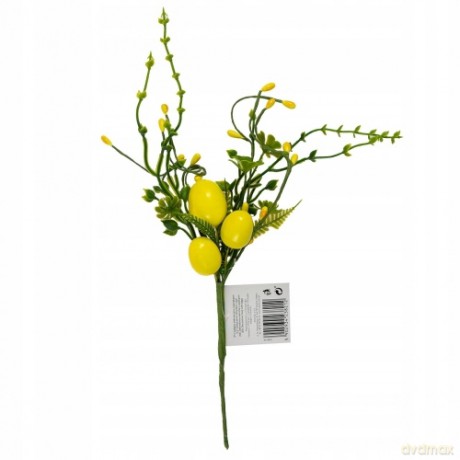 Ozdoba Gałązka z Jajeczkami Wielkanoc 27cm Arpex Vw8212